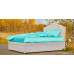 Пододеяльник Mr.Mattress цвет Aquamarine (сатин 100% хлопок)