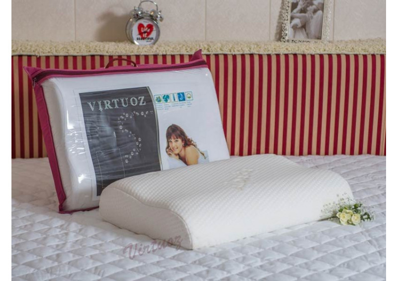 Подушка с эффектом памяти формы Виртуоз Comfort Plus Подушка с эффектом памяти формы Виртуоз Comfort Plus